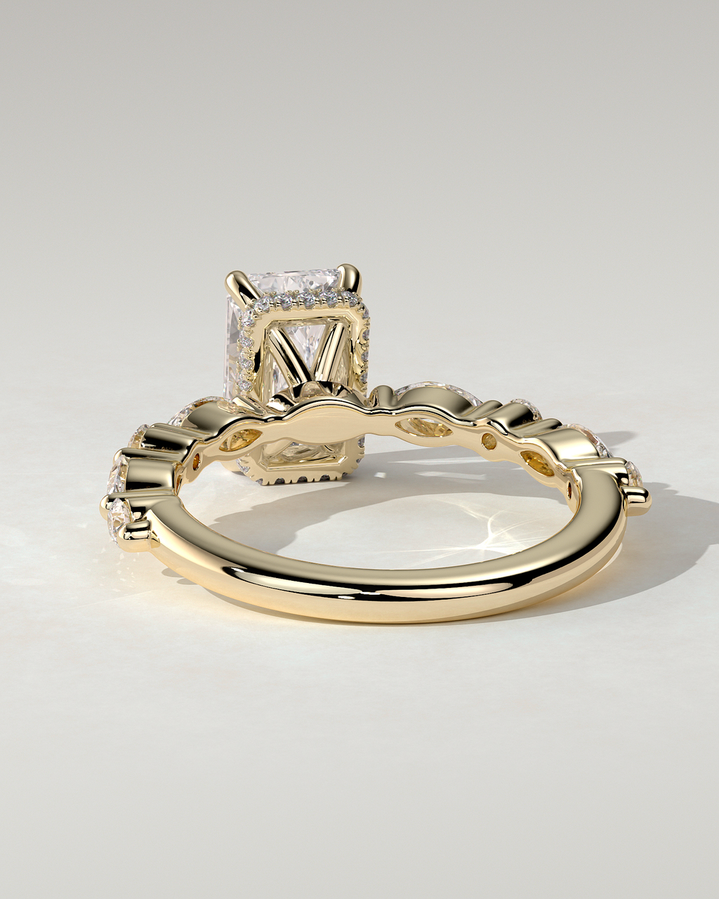 Kyla Solitaire Radiant Ring