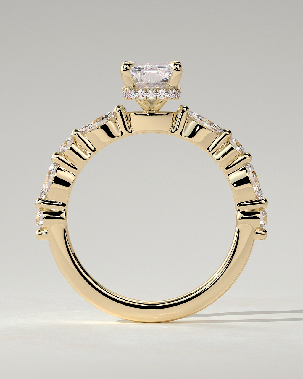 Kyla Solitaire Radiant Ring