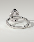 Lauren Halo Pear Ring