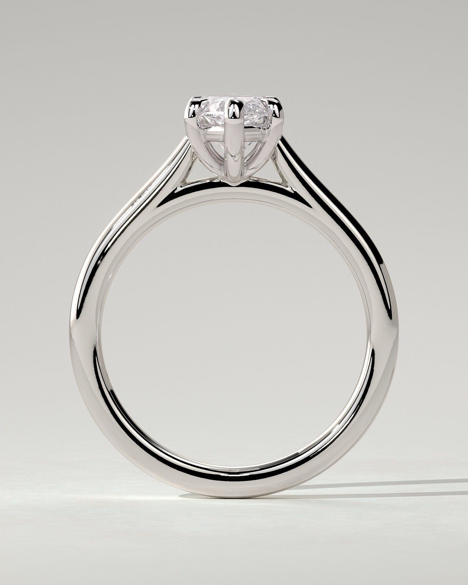 Leila Solitaire Marquise Ring
