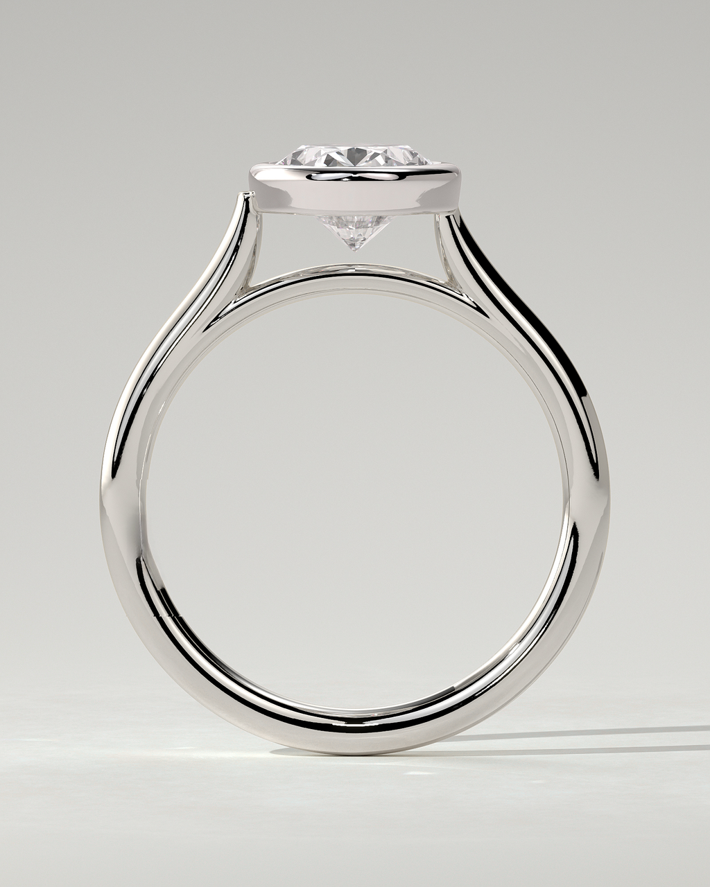 Lexie Bezel Round Ring