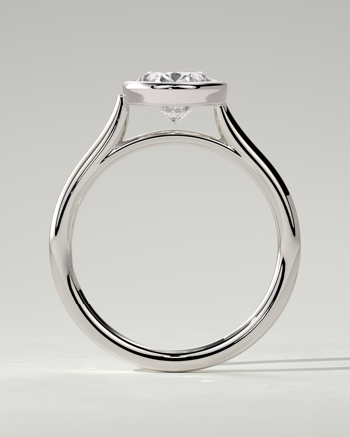 Lexie Bezel Round Ring