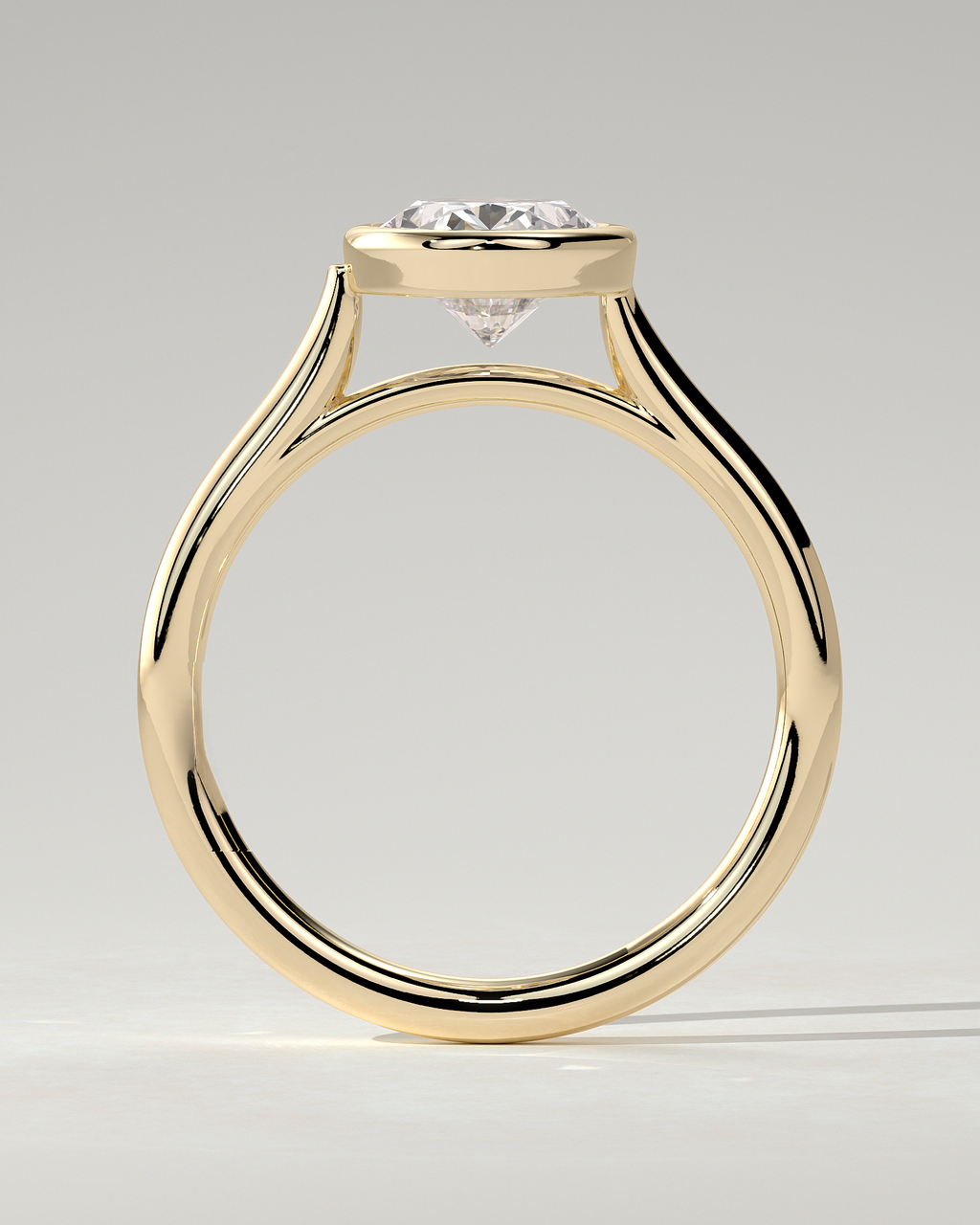 Lexie Bezel Round Ring