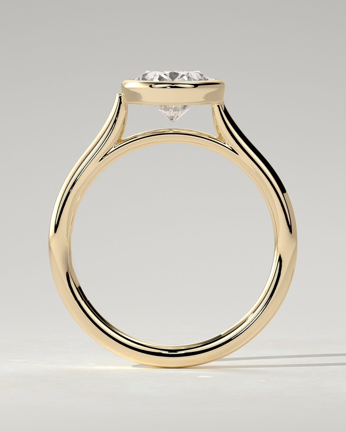 Lexie Bezel Round Ring