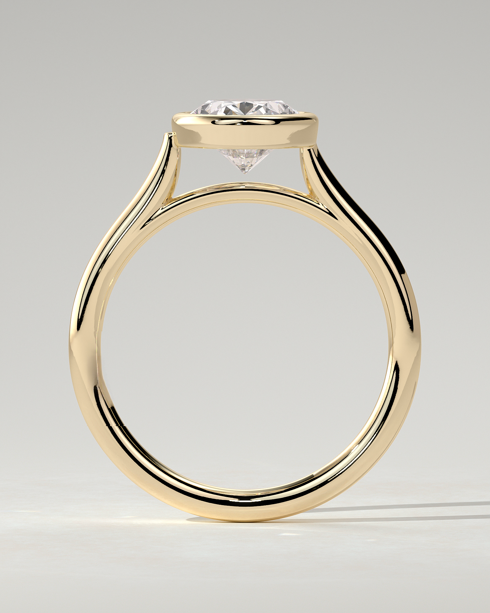 Lexie Bezel Round Ring