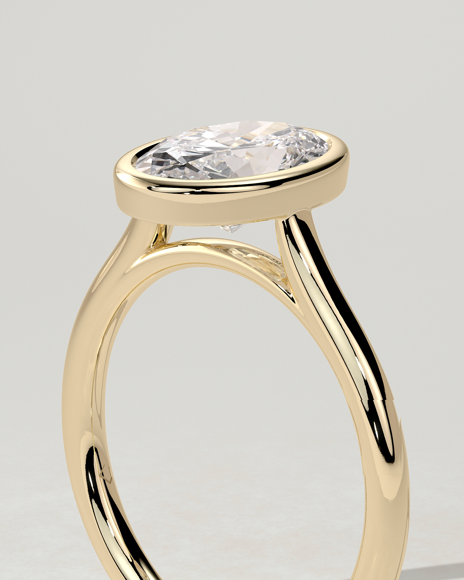 Lexie Bezel Round Ring