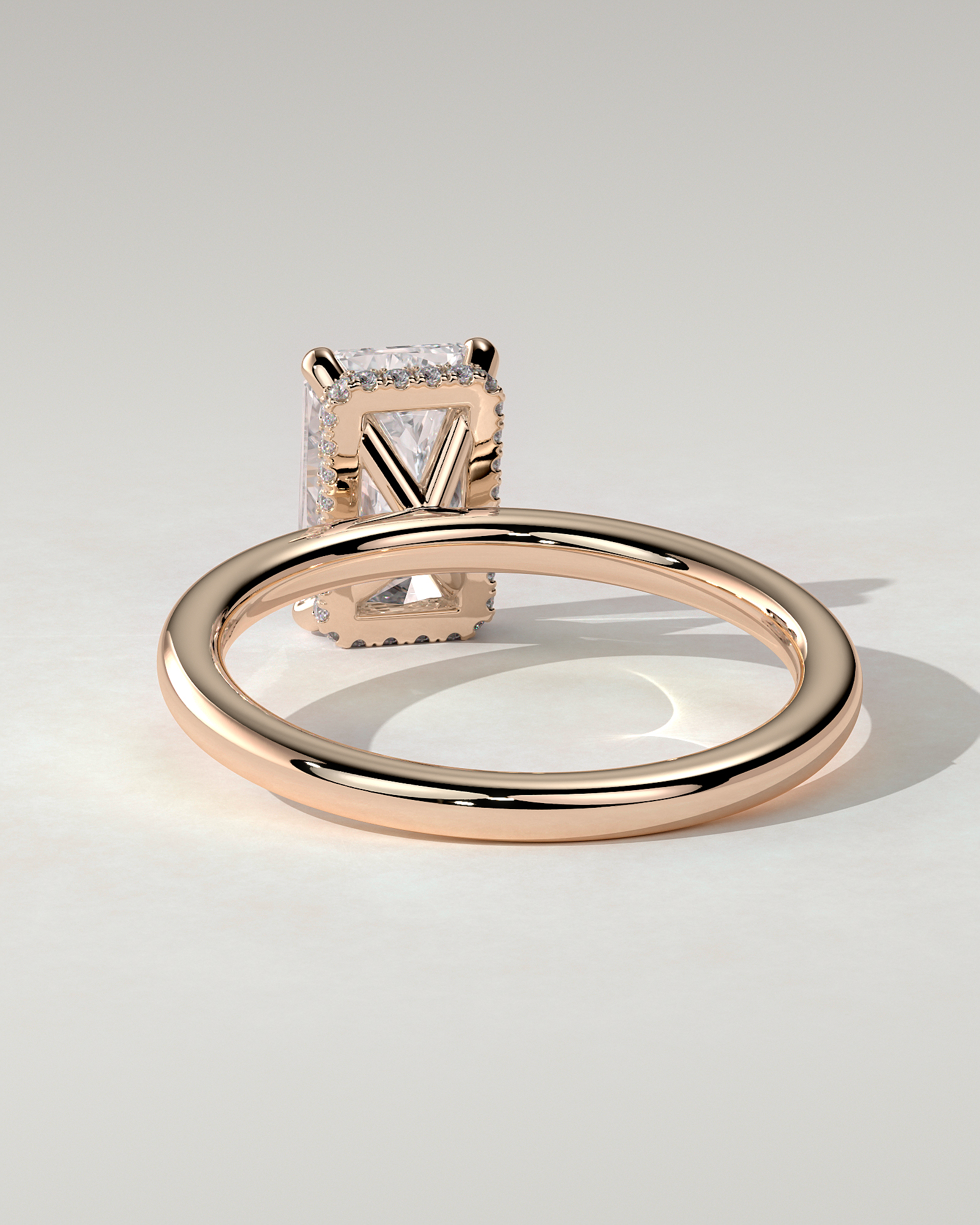Liberty Solitaire Radiant Ring