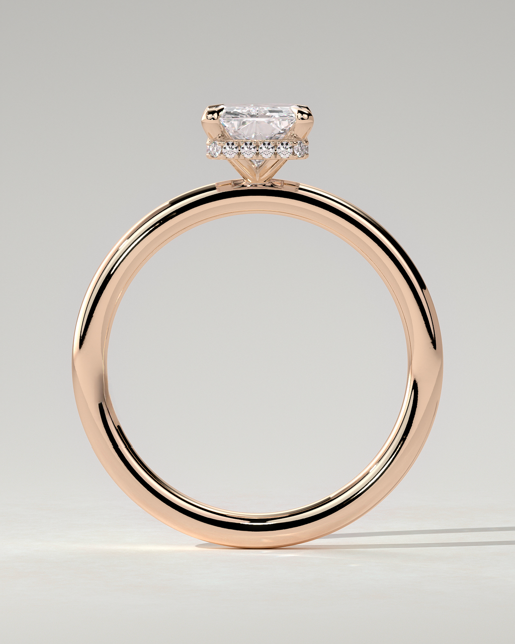 Liberty Solitaire Radiant Ring