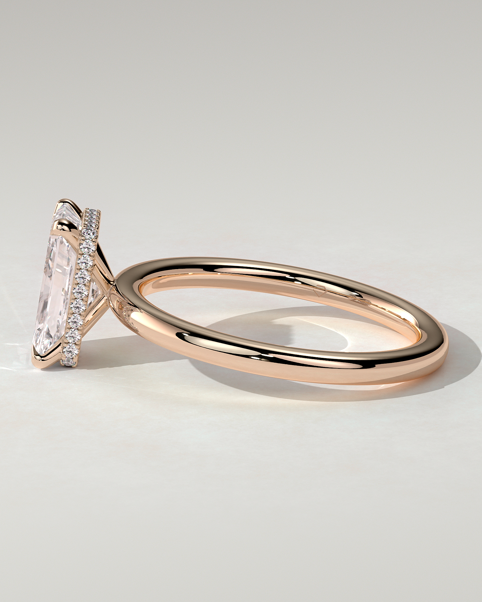 Liberty Solitaire Radiant Ring