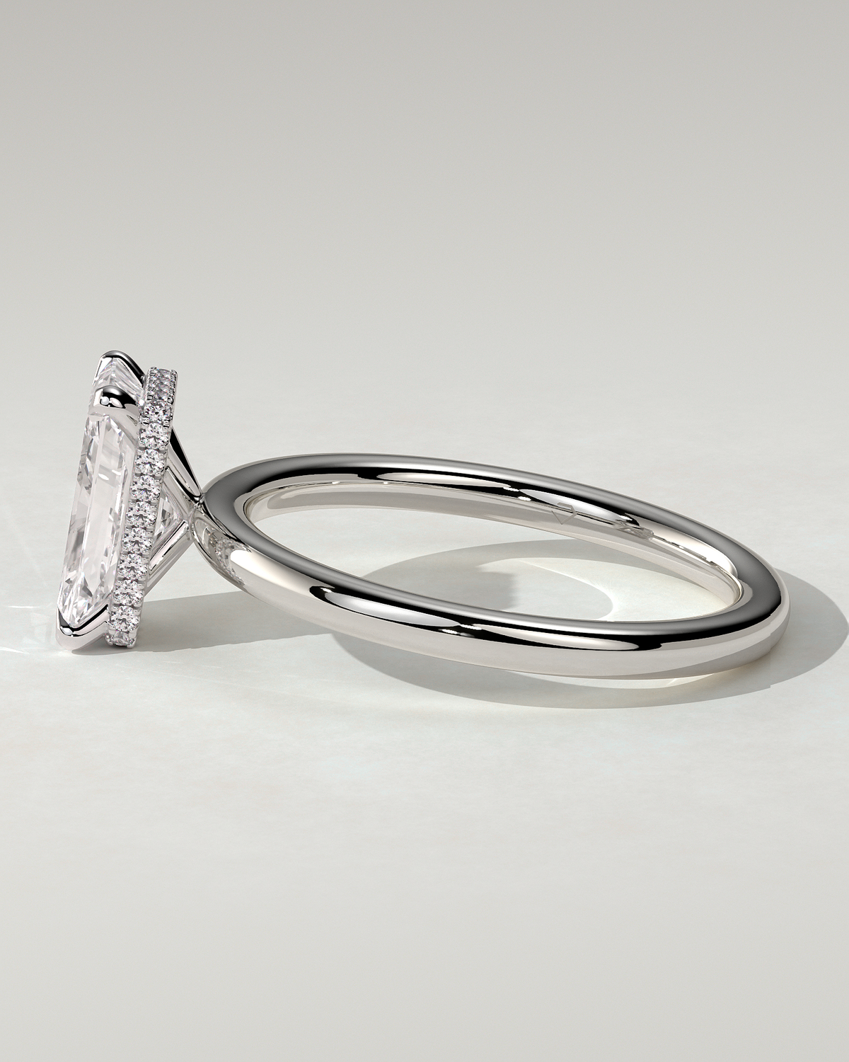 Liberty Solitaire Radiant Ring