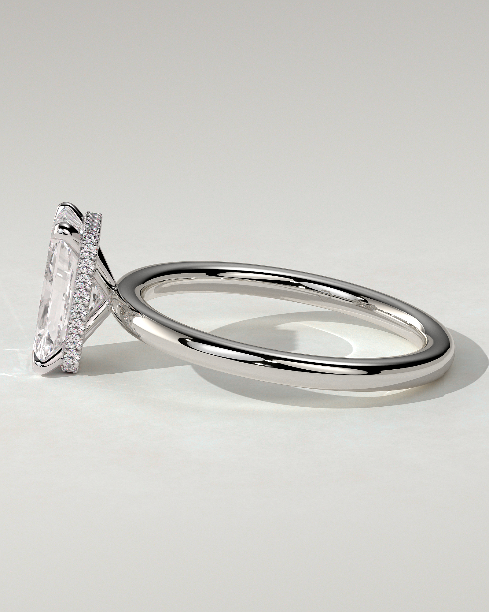 Liberty Solitaire Radiant Ring