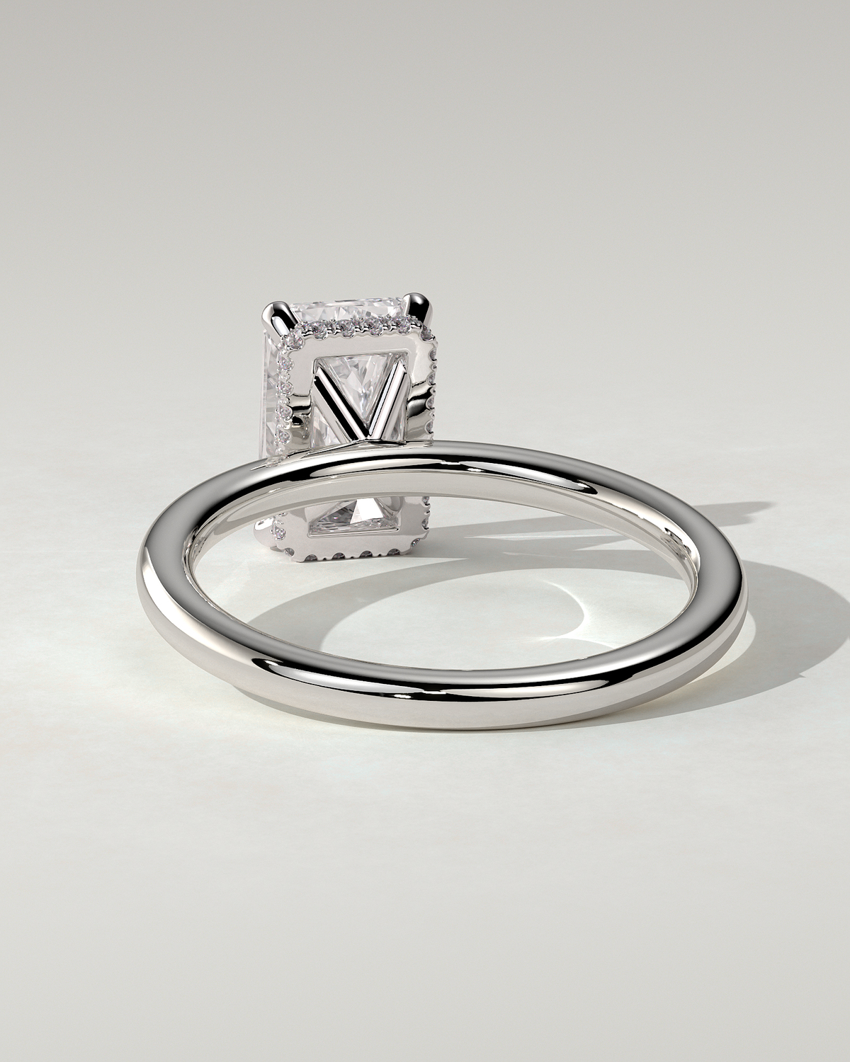 Liberty Solitaire Radiant Ring