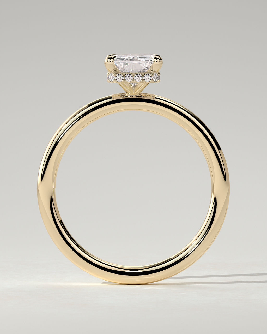 Liberty Solitaire Radiant Ring