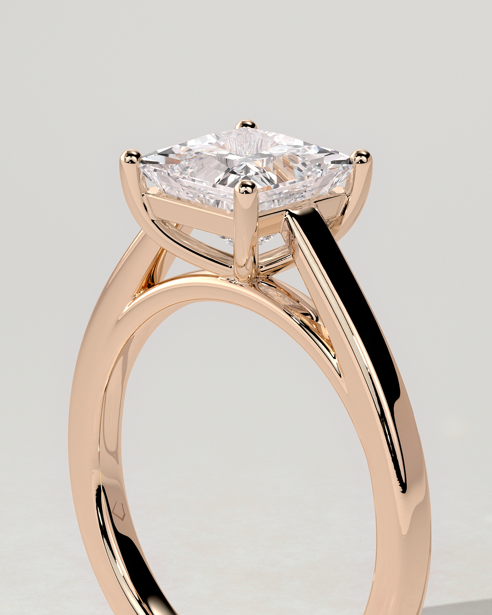 Lilith Solitaire Princess Ring