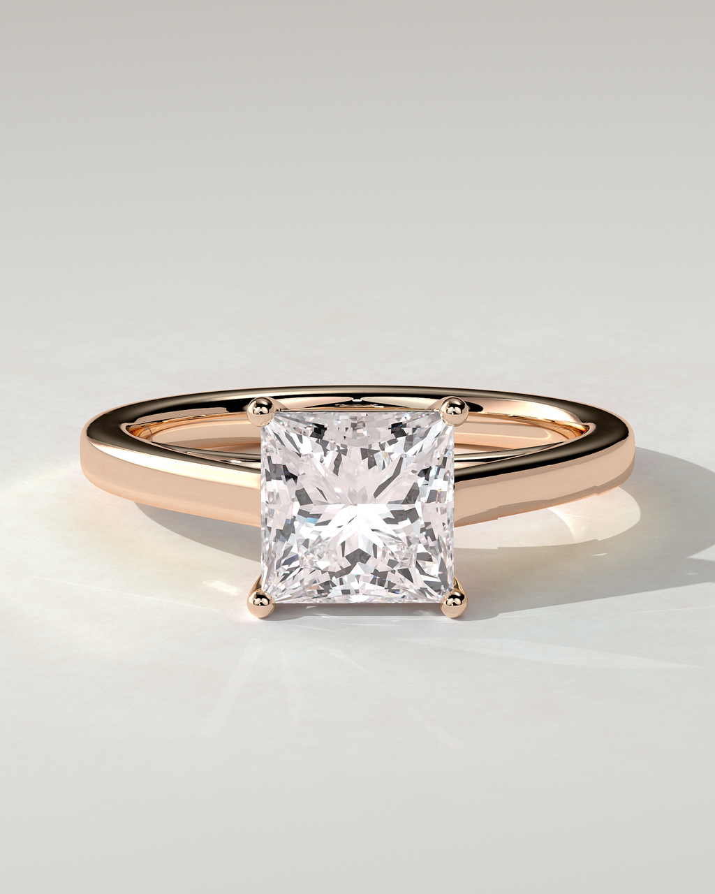 Lilith Solitaire Princess Ring