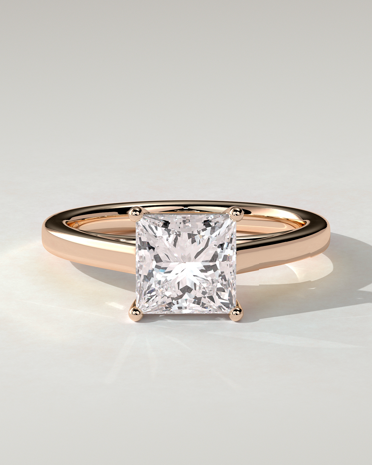 Lilith Solitaire Princess Ring
