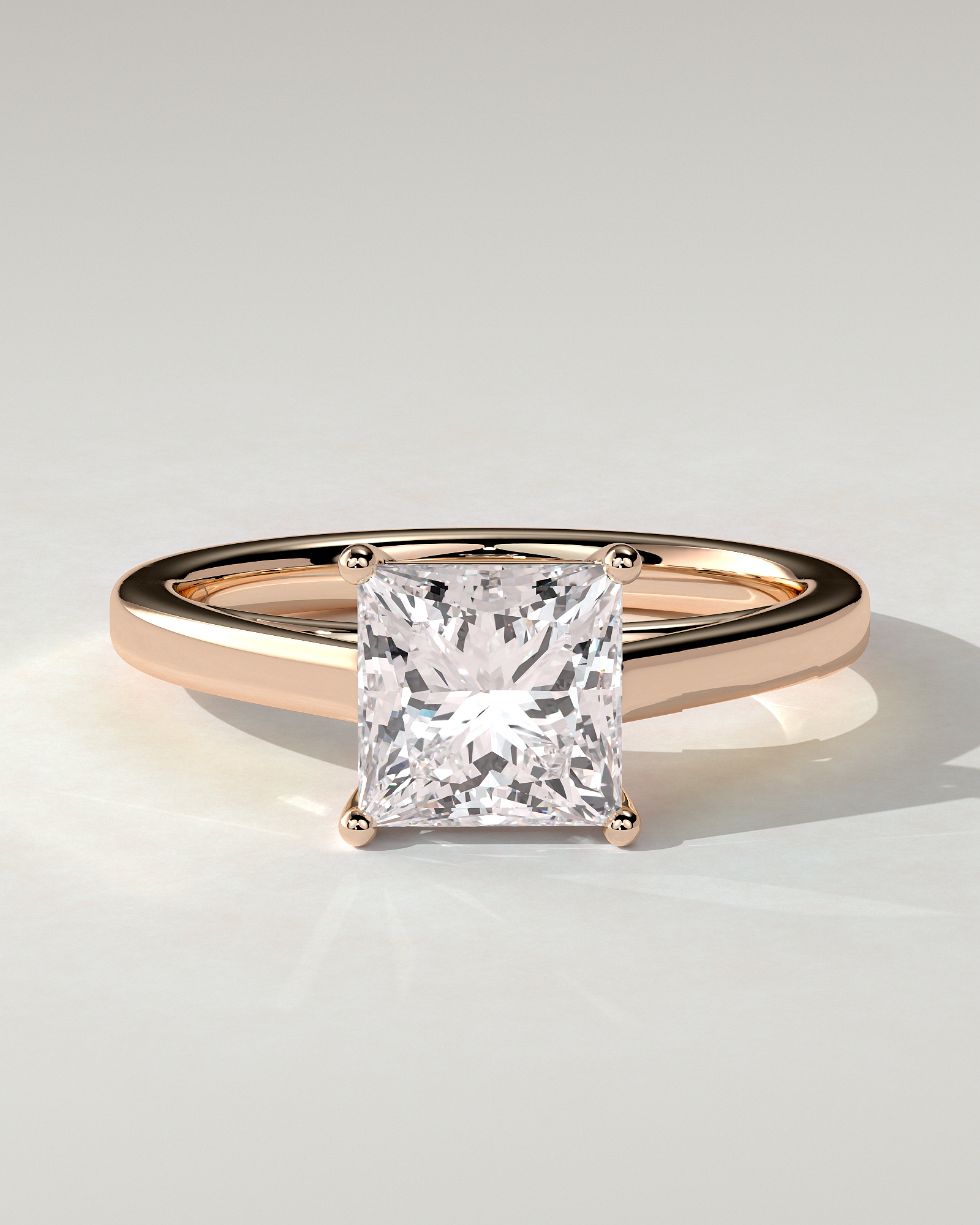 Lilith Solitaire Princess Ring