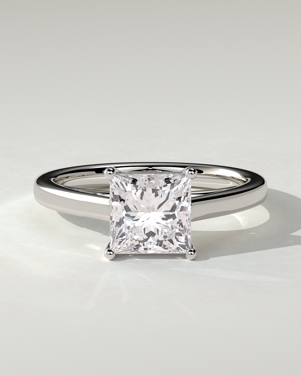 Lilith Solitaire Princess Ring