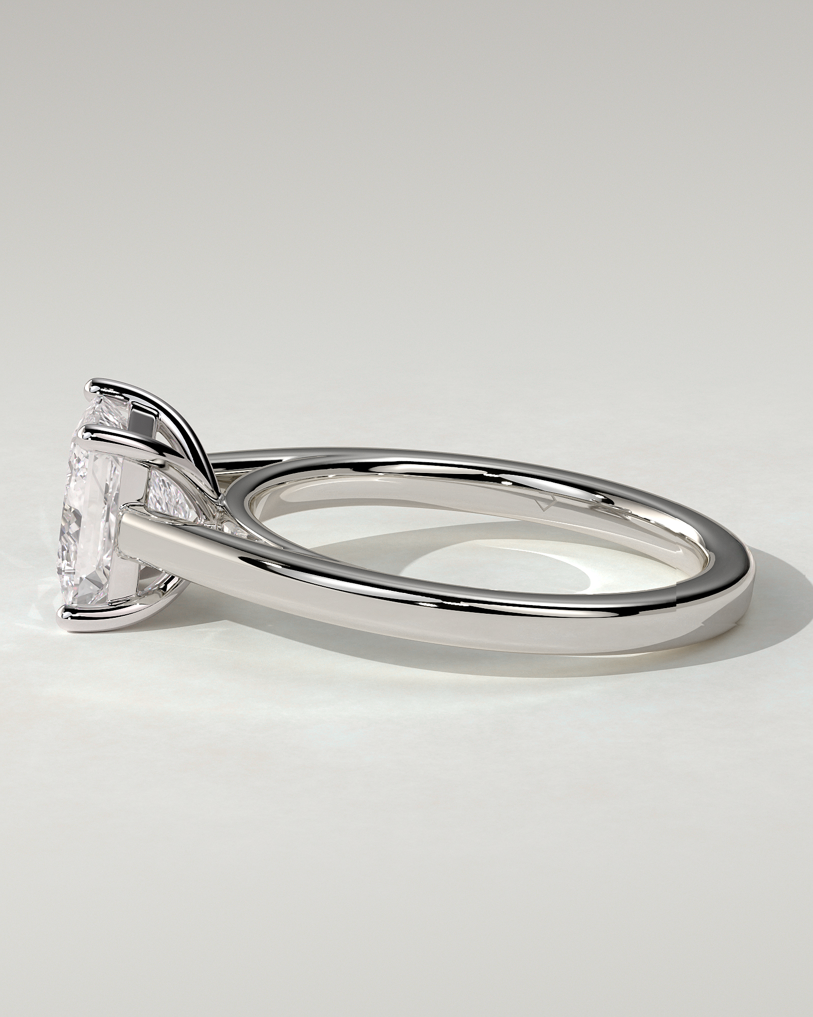 Lilith Solitaire Princess Ring