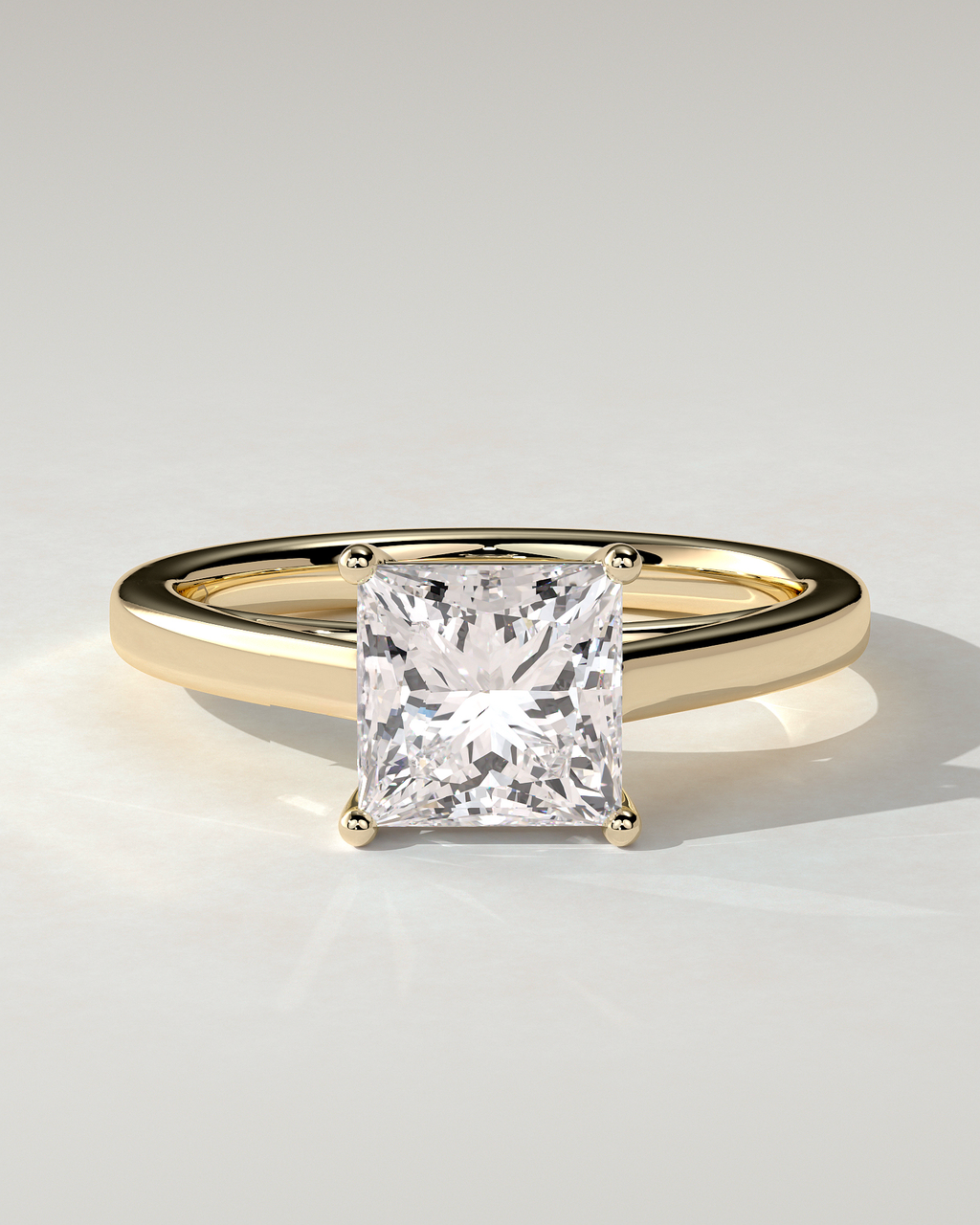 Lilith Solitaire Princess Ring
