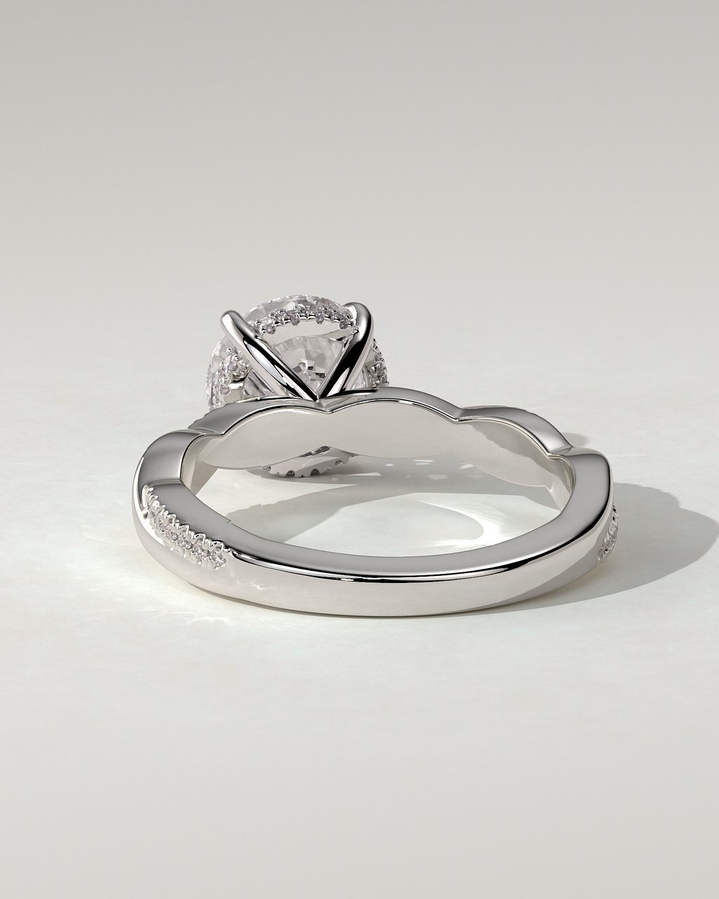 Lorelai Solitaire Round Ring