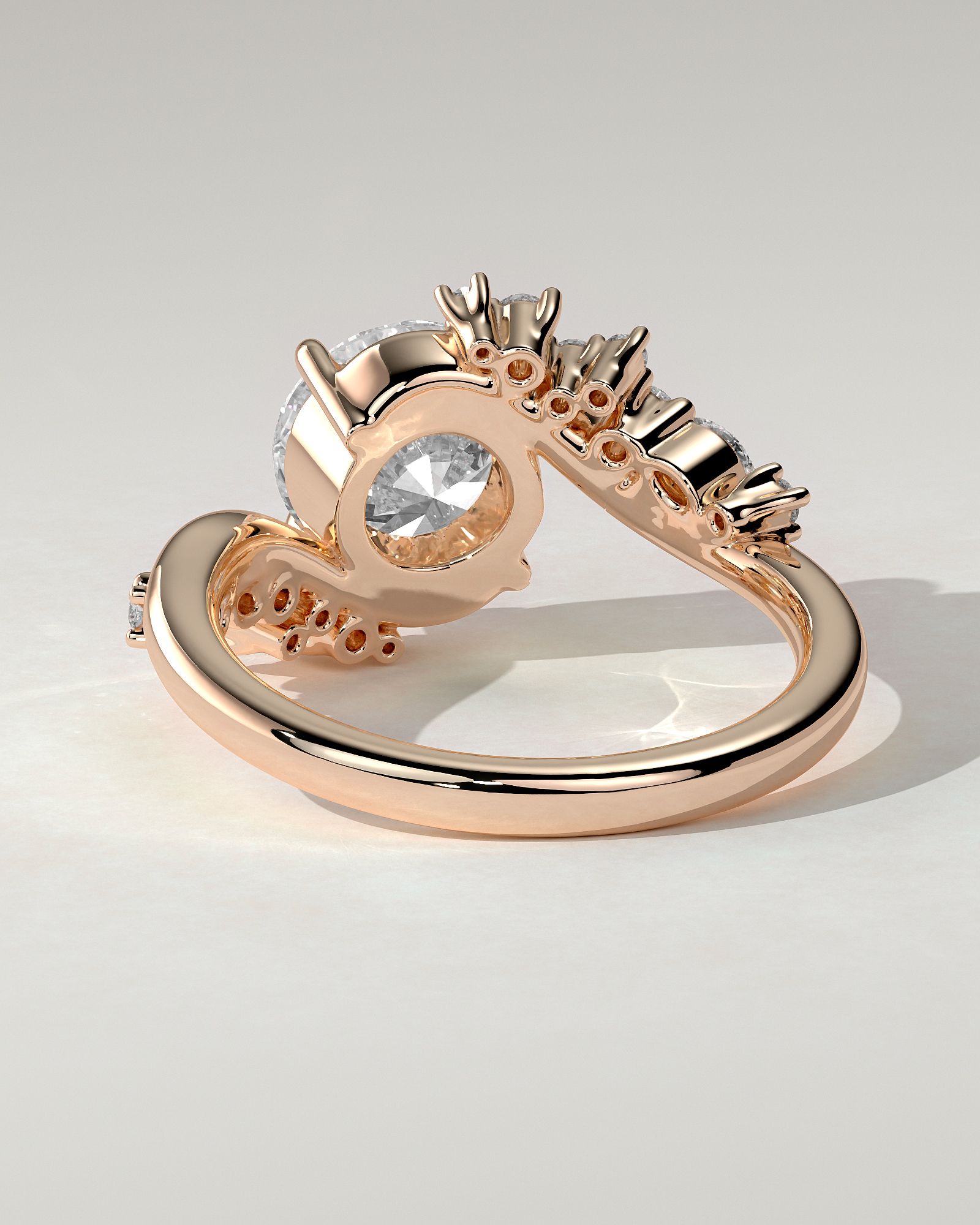 Lorena Solitaire Round Ring