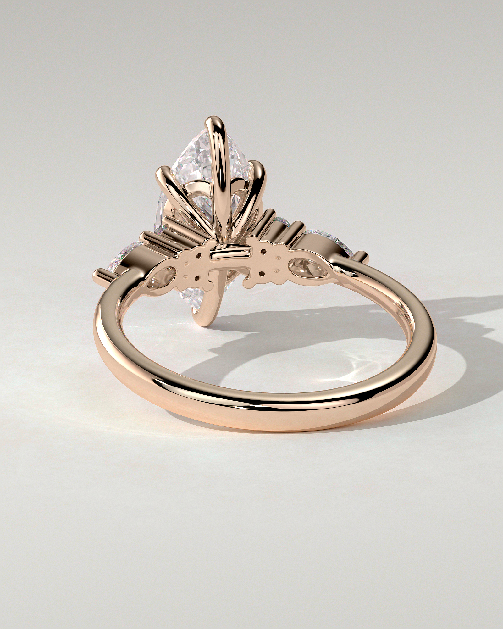 Loretta Trilogy Marquise Ring