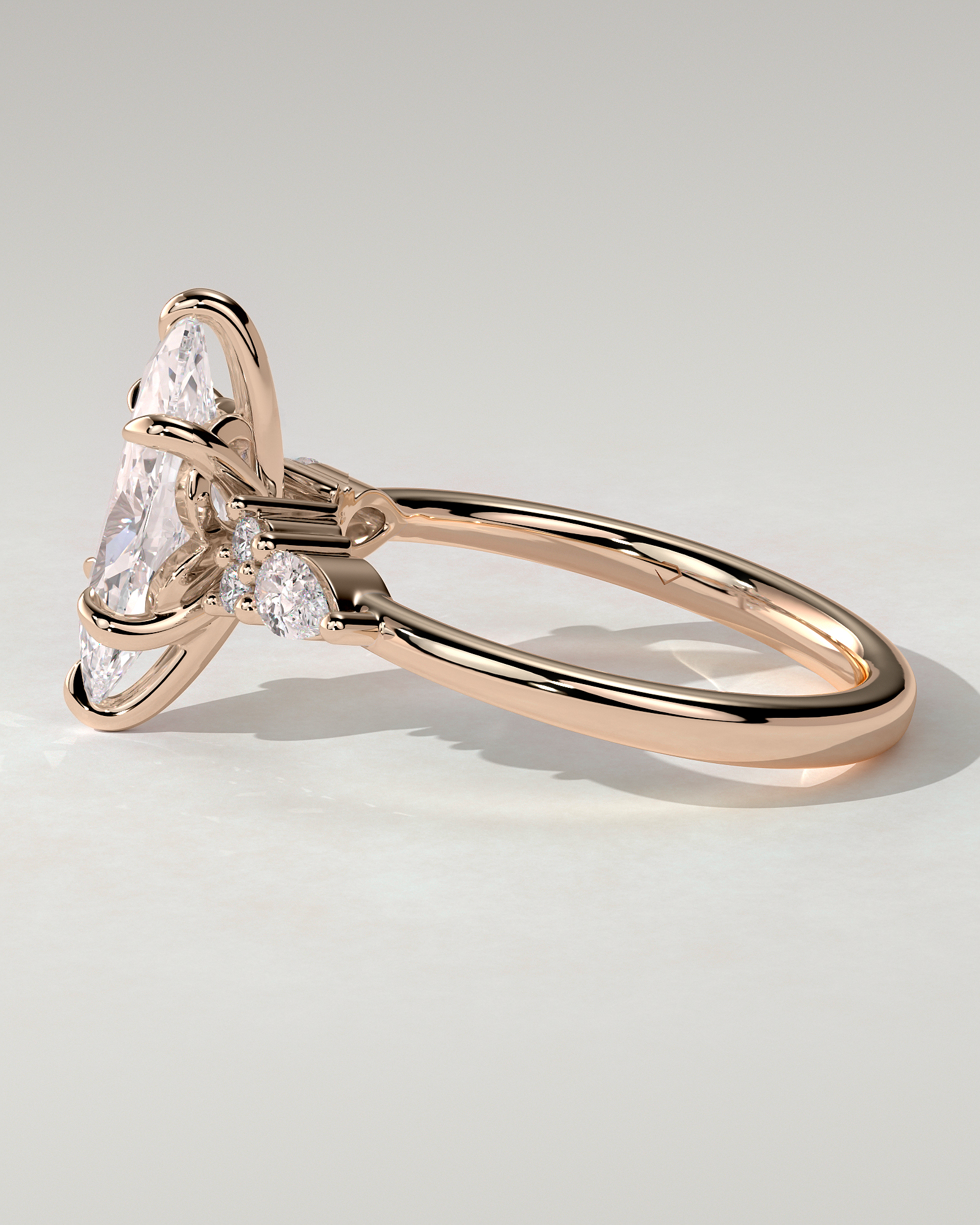 Loretta Trilogy Marquise Ring