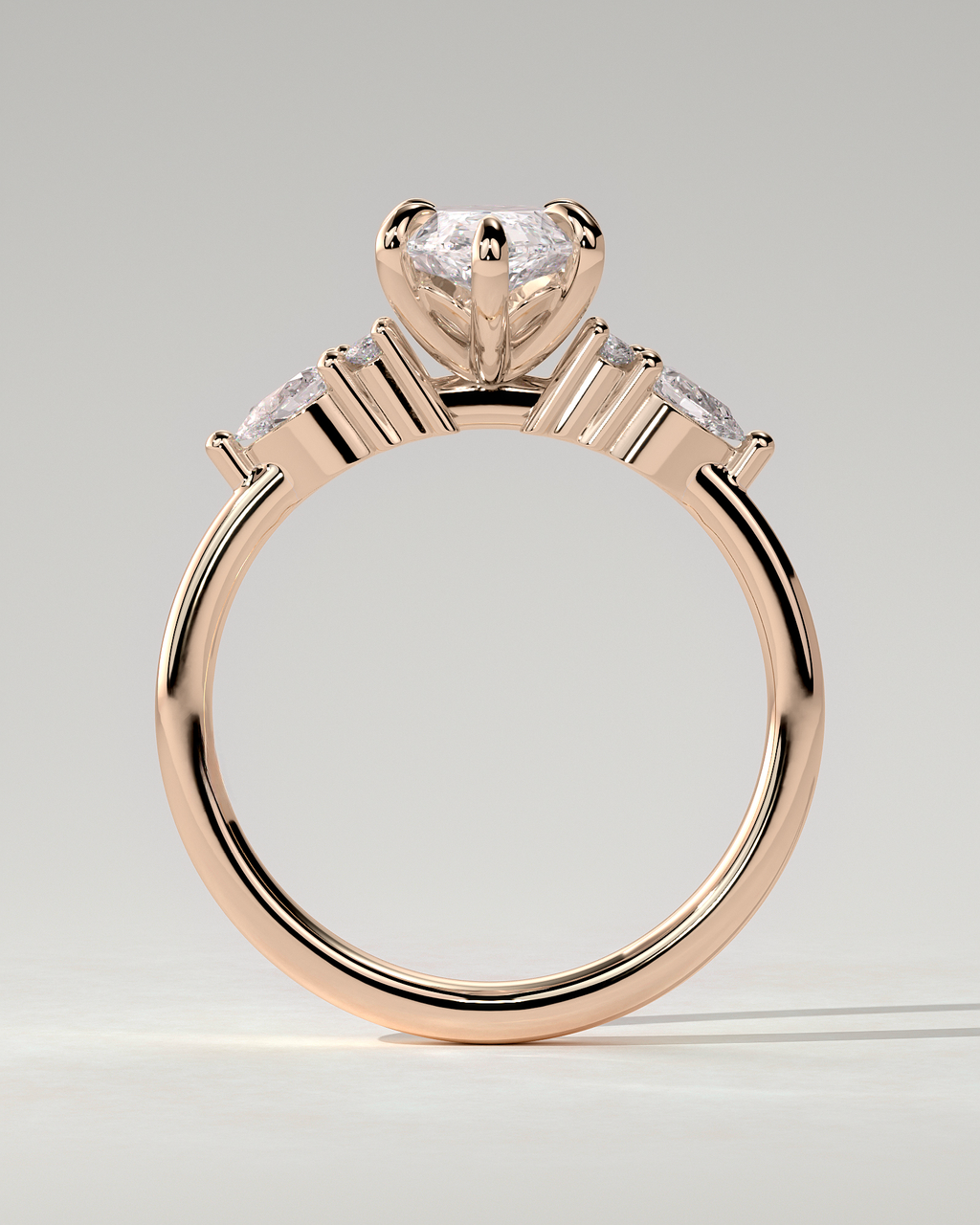Loretta Trilogy Marquise Ring