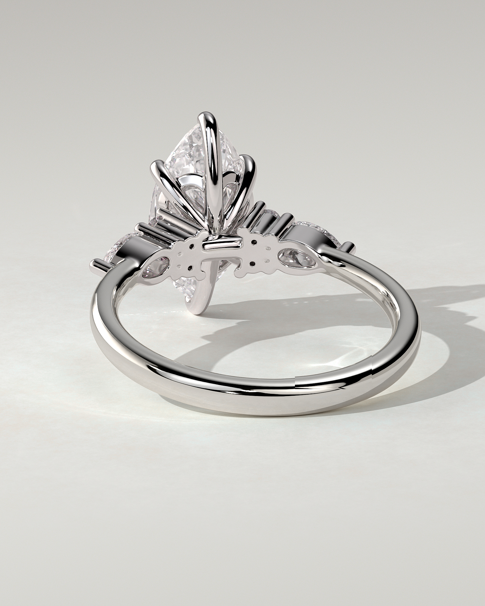 Loretta Trilogy Marquise Ring