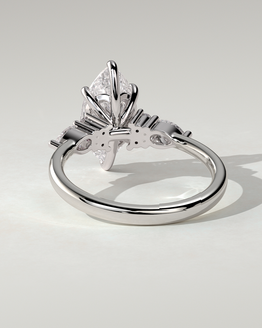 Loretta Trilogy Marquise Ring