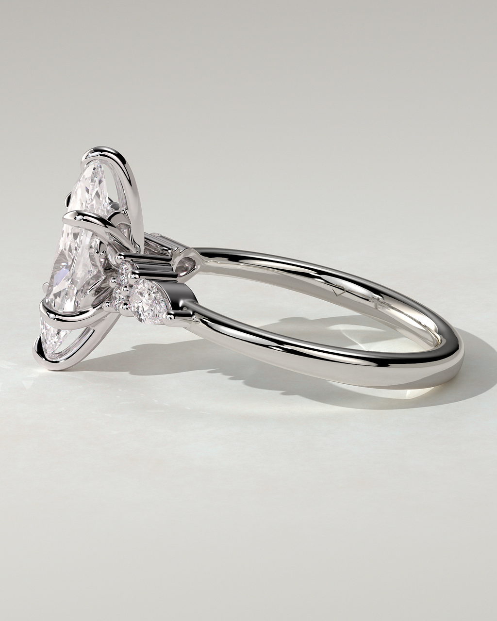 Loretta Trilogy Marquise Ring