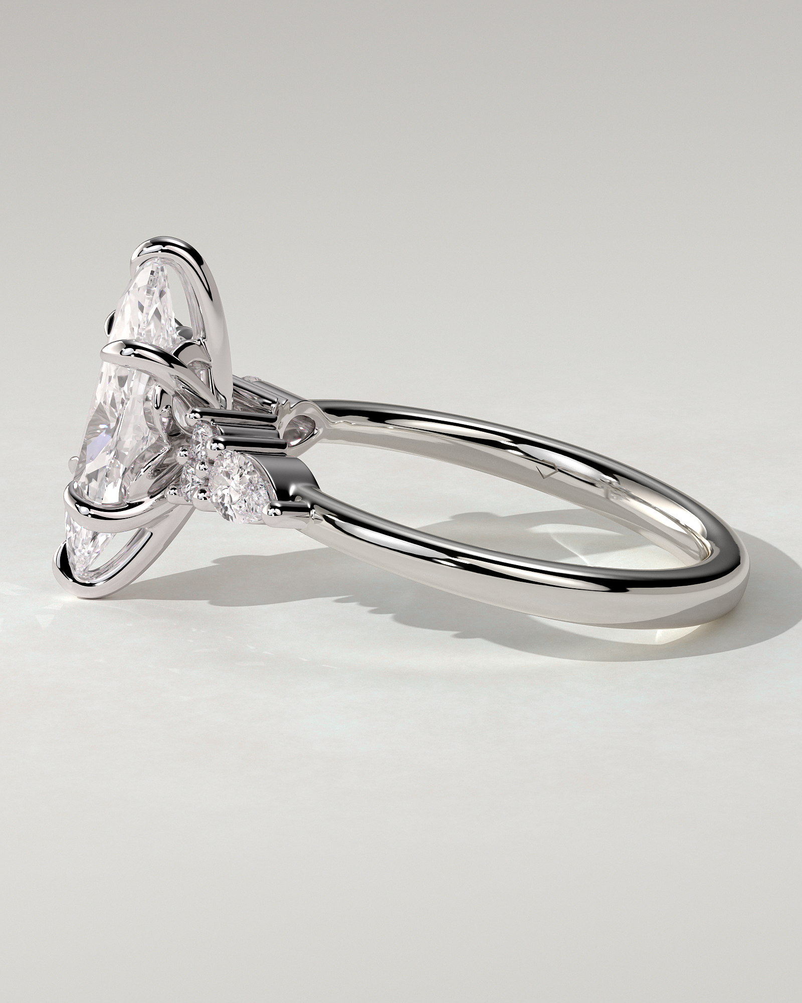 Loretta Trilogy Marquise Ring