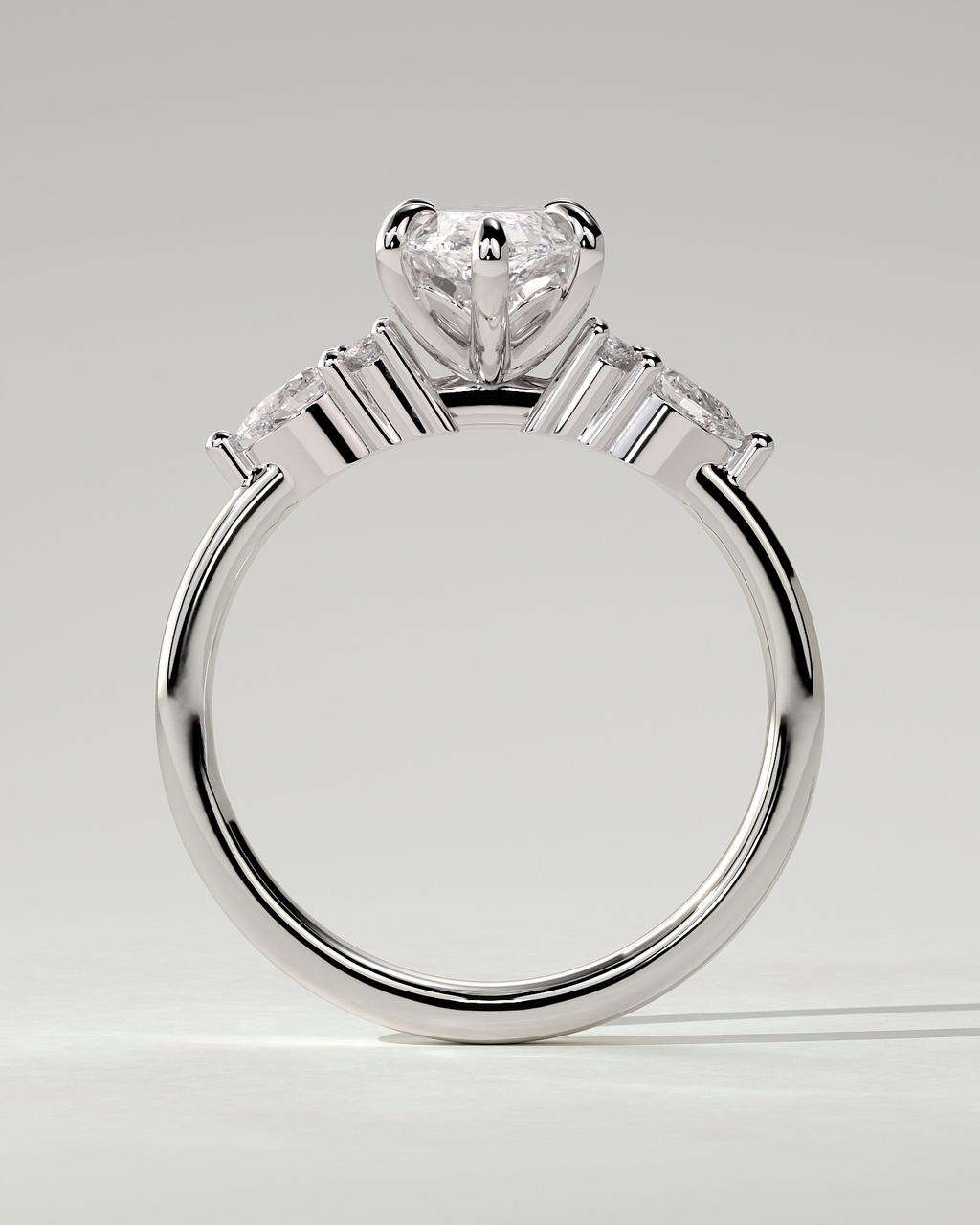 Loretta Trilogy Marquise Ring