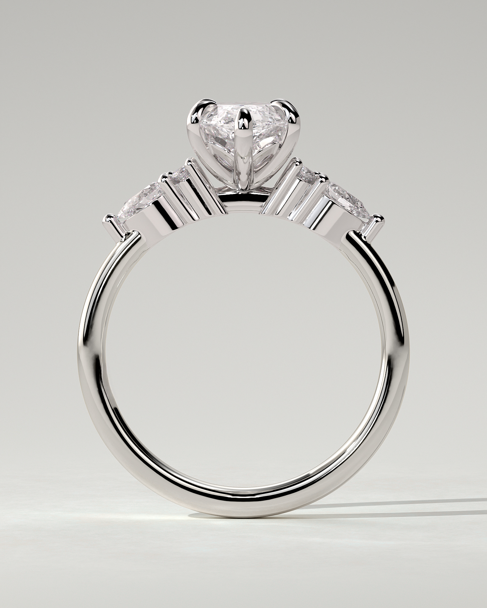 Loretta Trilogy Marquise Ring