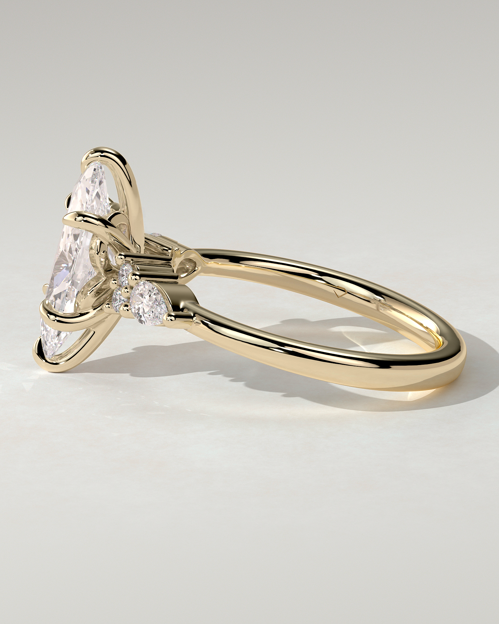Loretta Trilogy Marquise Ring