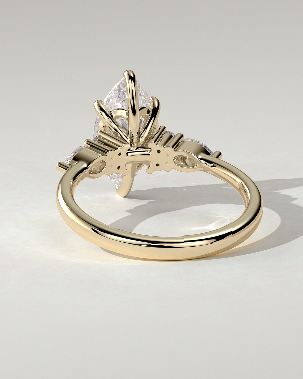 Loretta Trilogy Marquise Ring