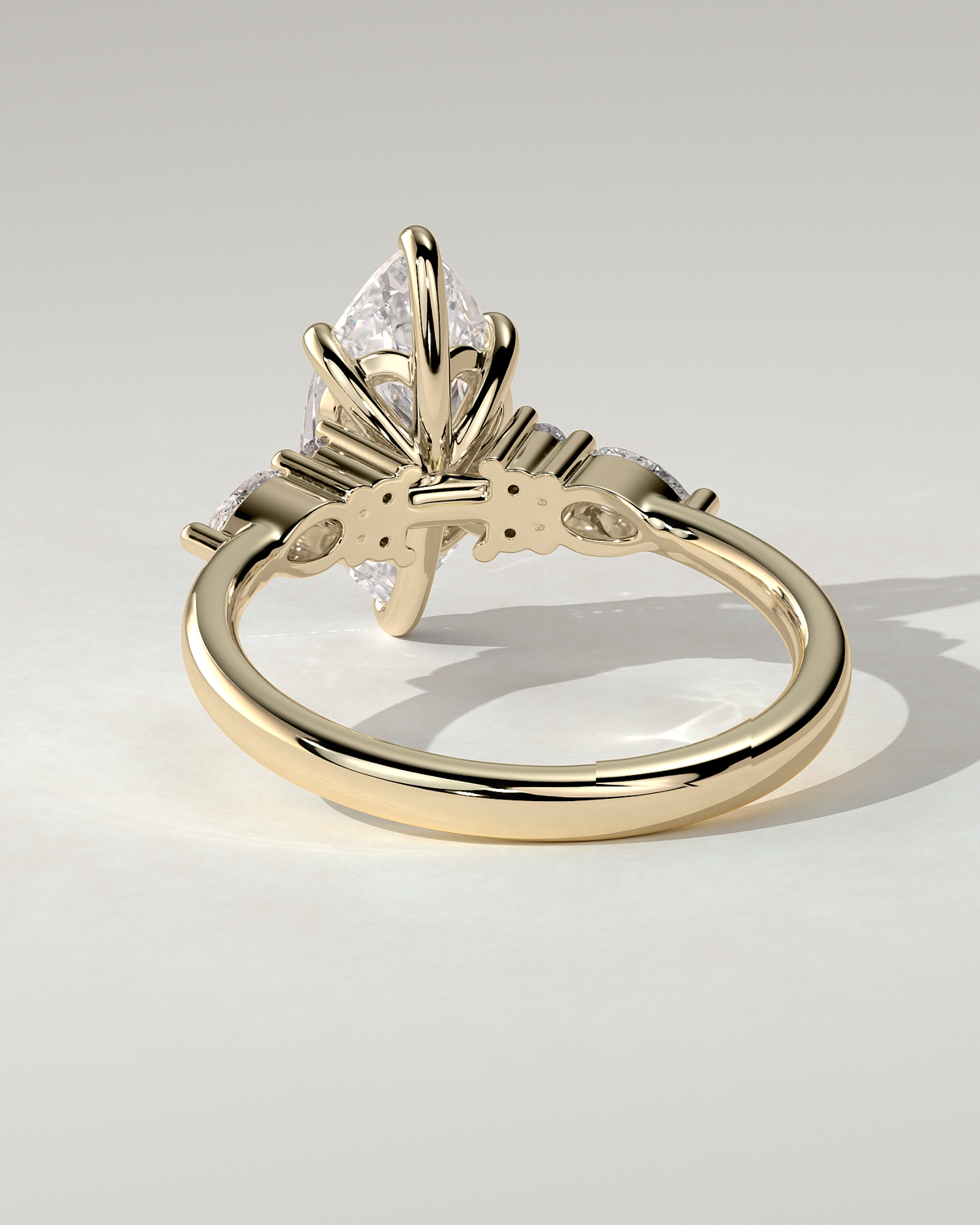 Loretta Trilogy Marquise Ring