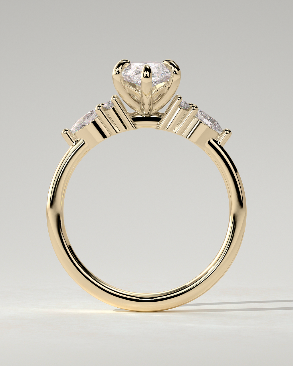 Loretta Trilogy Marquise Ring