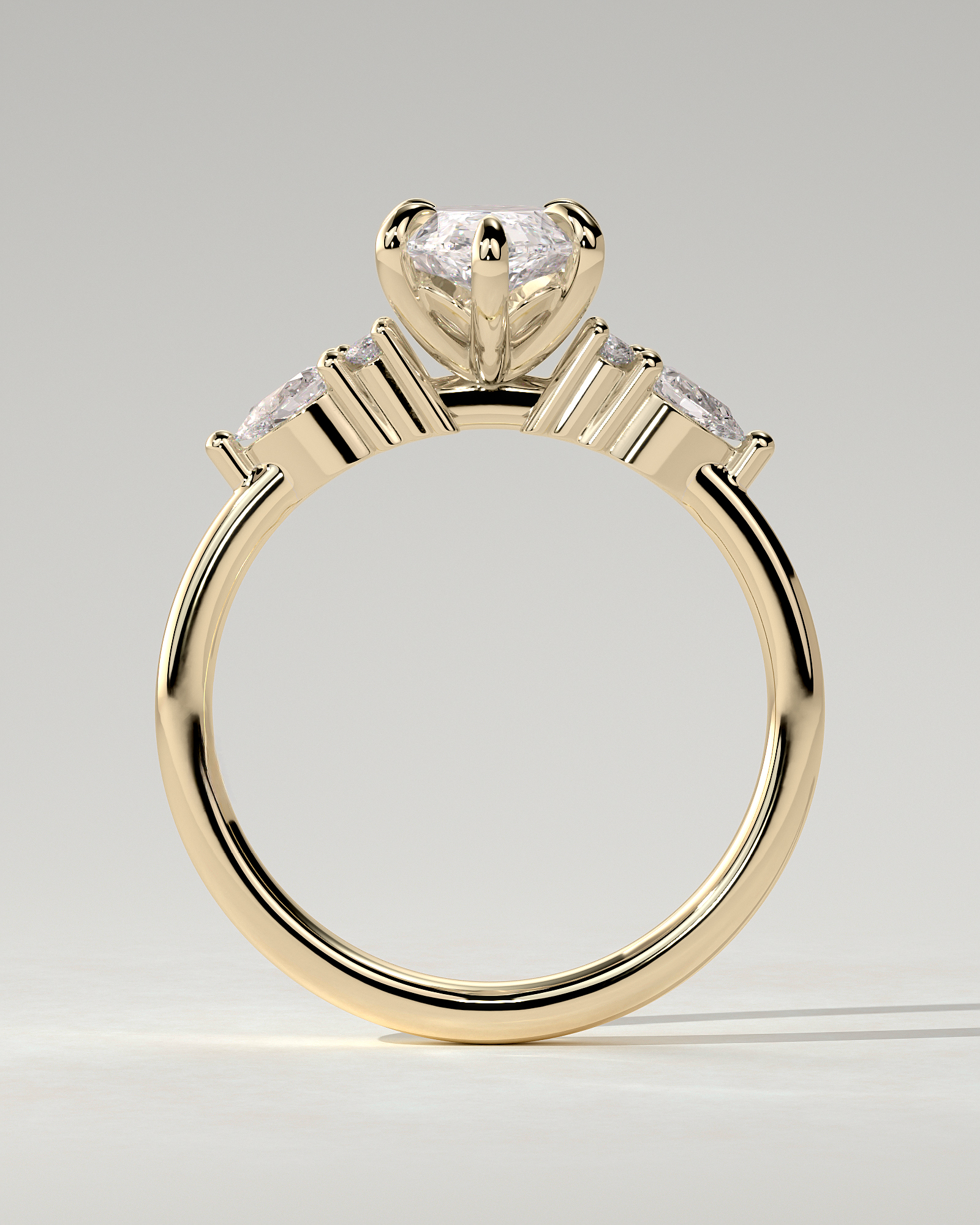 Loretta Trilogy Marquise Ring