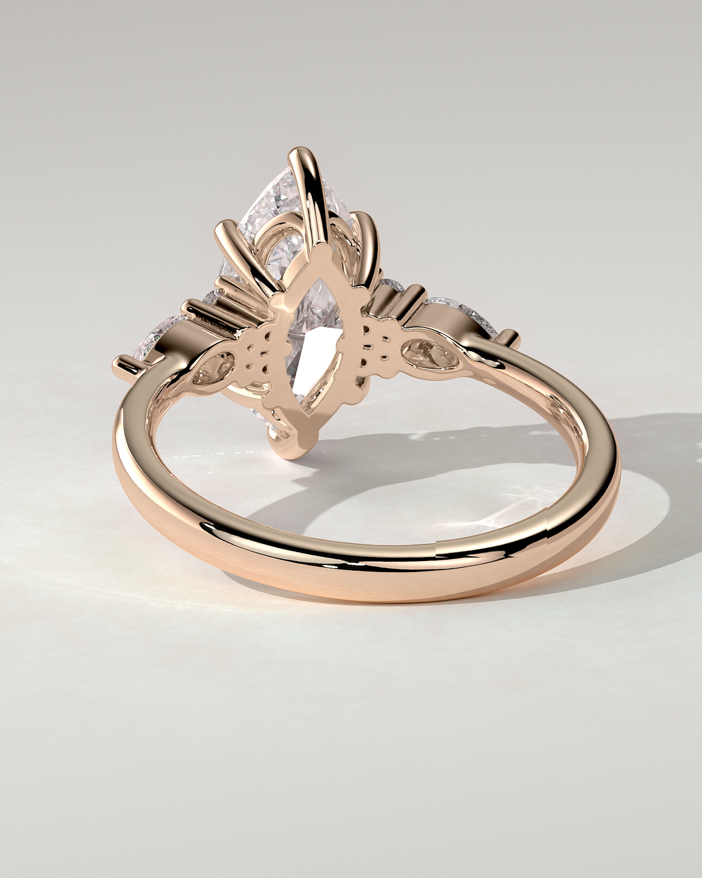 Loretta Trilogy Marquise Ring