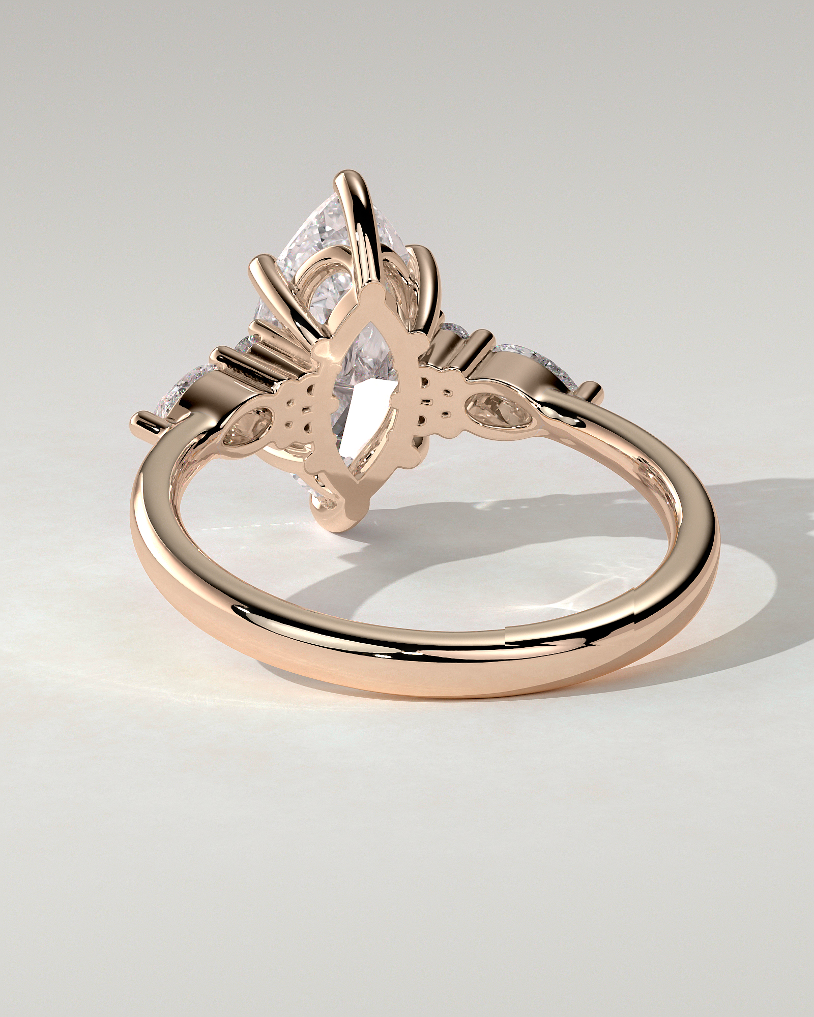 Loretta Trilogy Marquise Ring