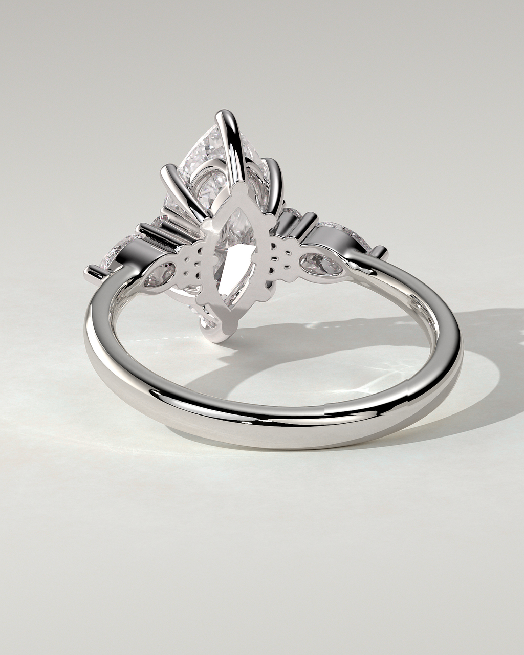 Loretta Trilogy Marquise Ring