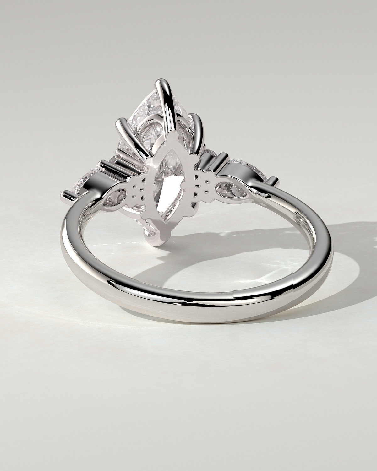 Loretta Trilogy Marquise Ring
