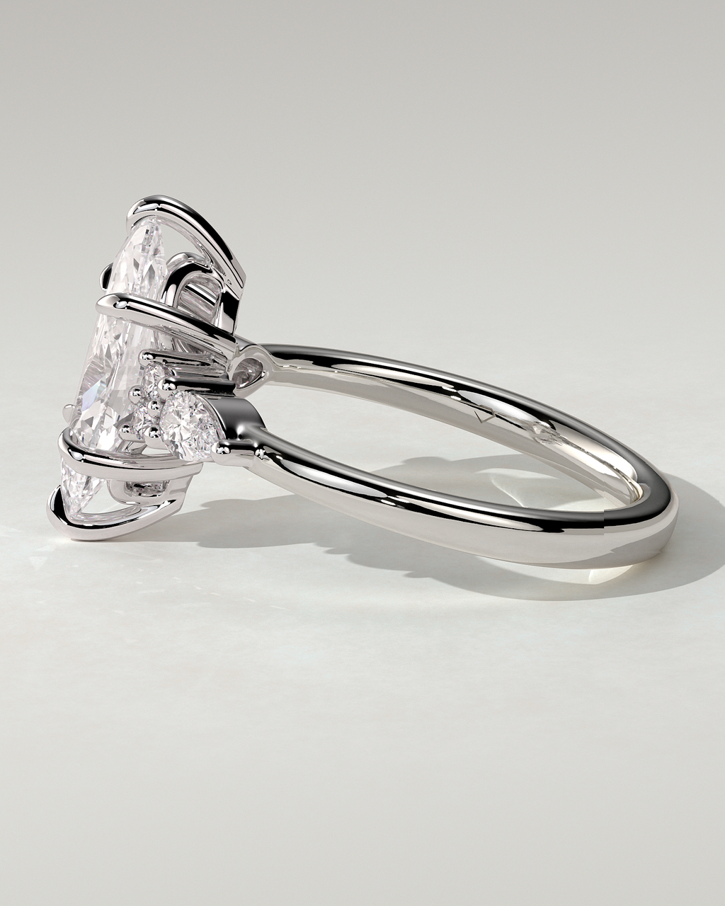 Loretta Trilogy Marquise Ring
