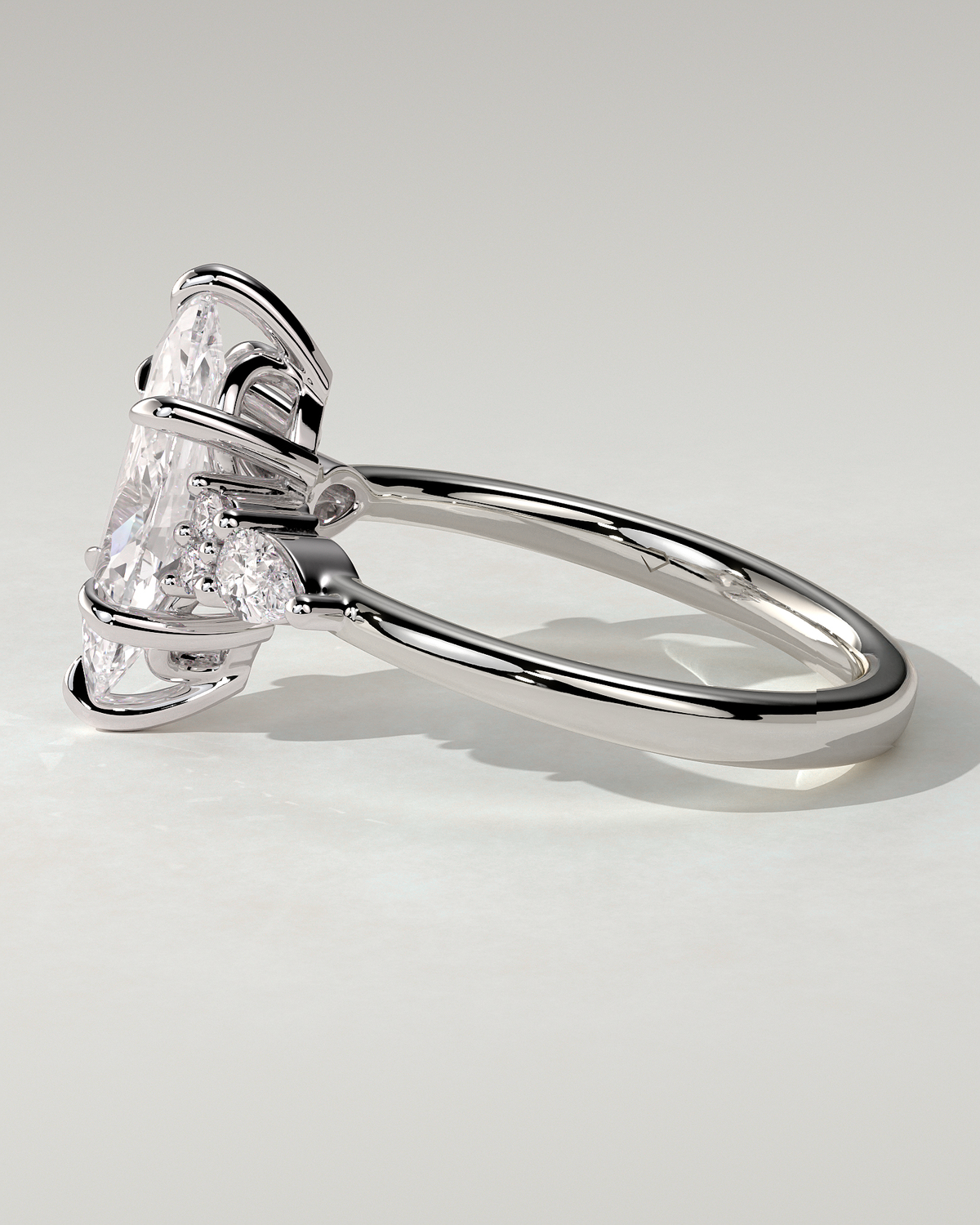 Loretta Trilogy Marquise Ring