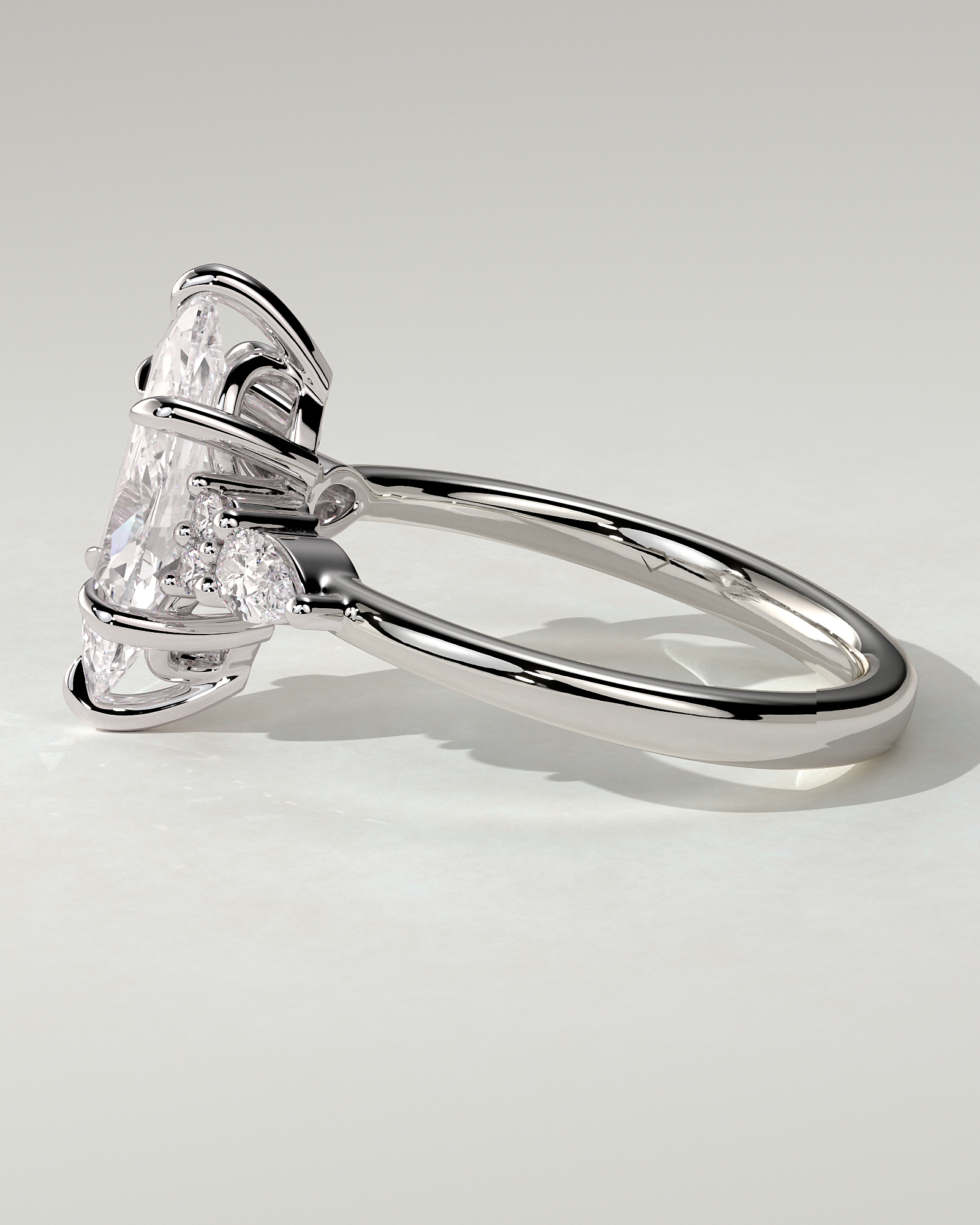 Loretta Trilogy Marquise Ring