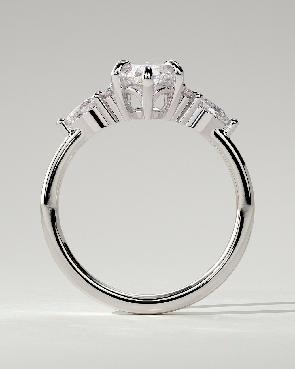 Loretta Trilogy Marquise Ring