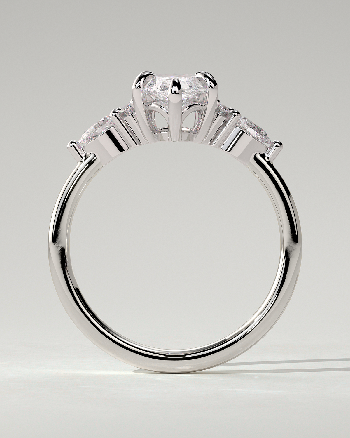 Loretta Trilogy Marquise Ring