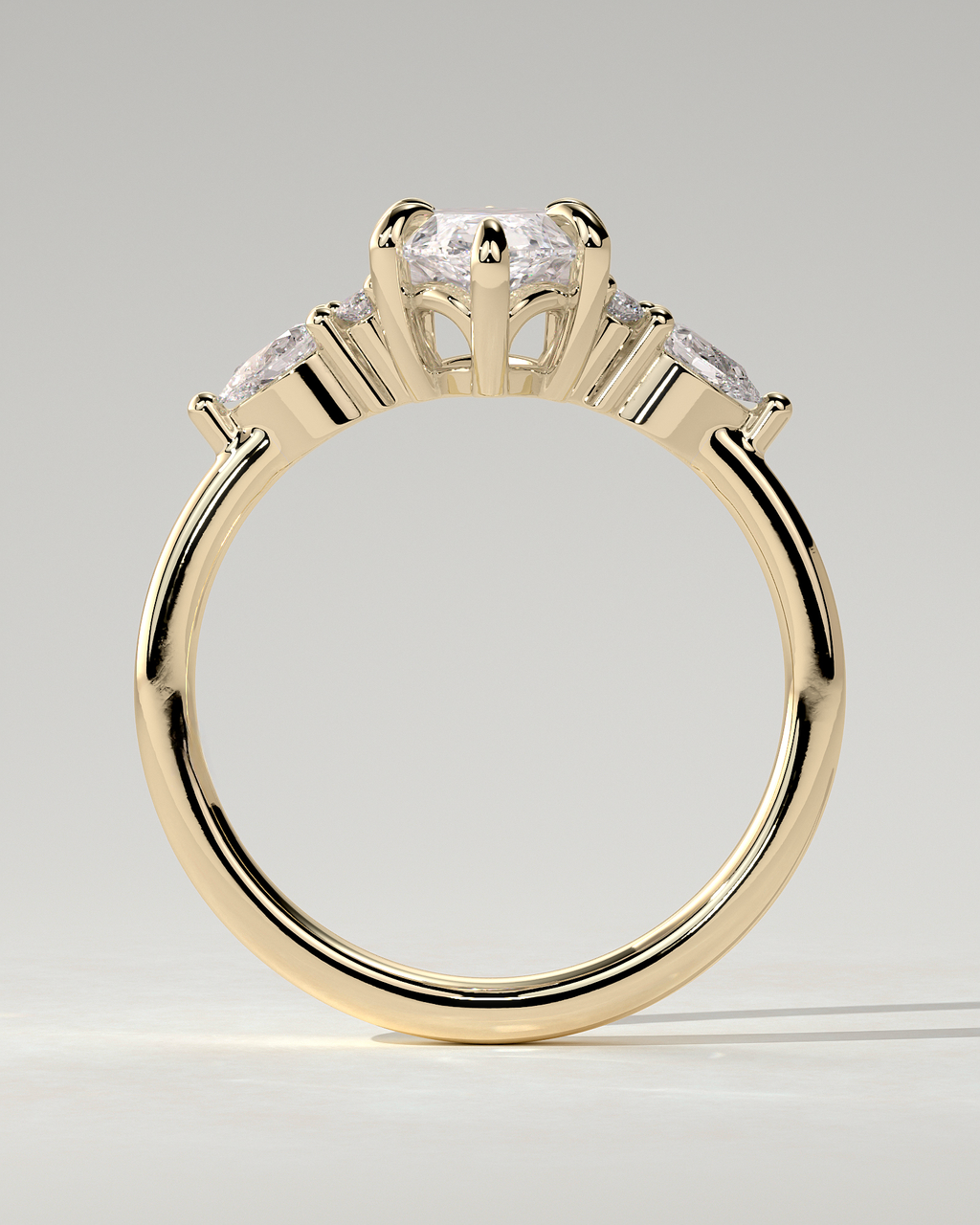 Loretta Trilogy Marquise Ring